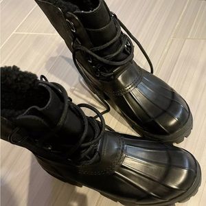 Rag & Bone New York Shearling Genuine Winter & Rain Boots Size EU 39 and US 9